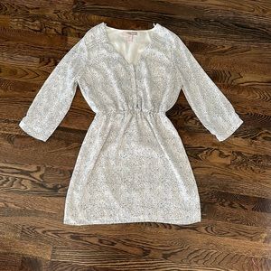 Forever 21 Contemporary black and white printed dress,size M